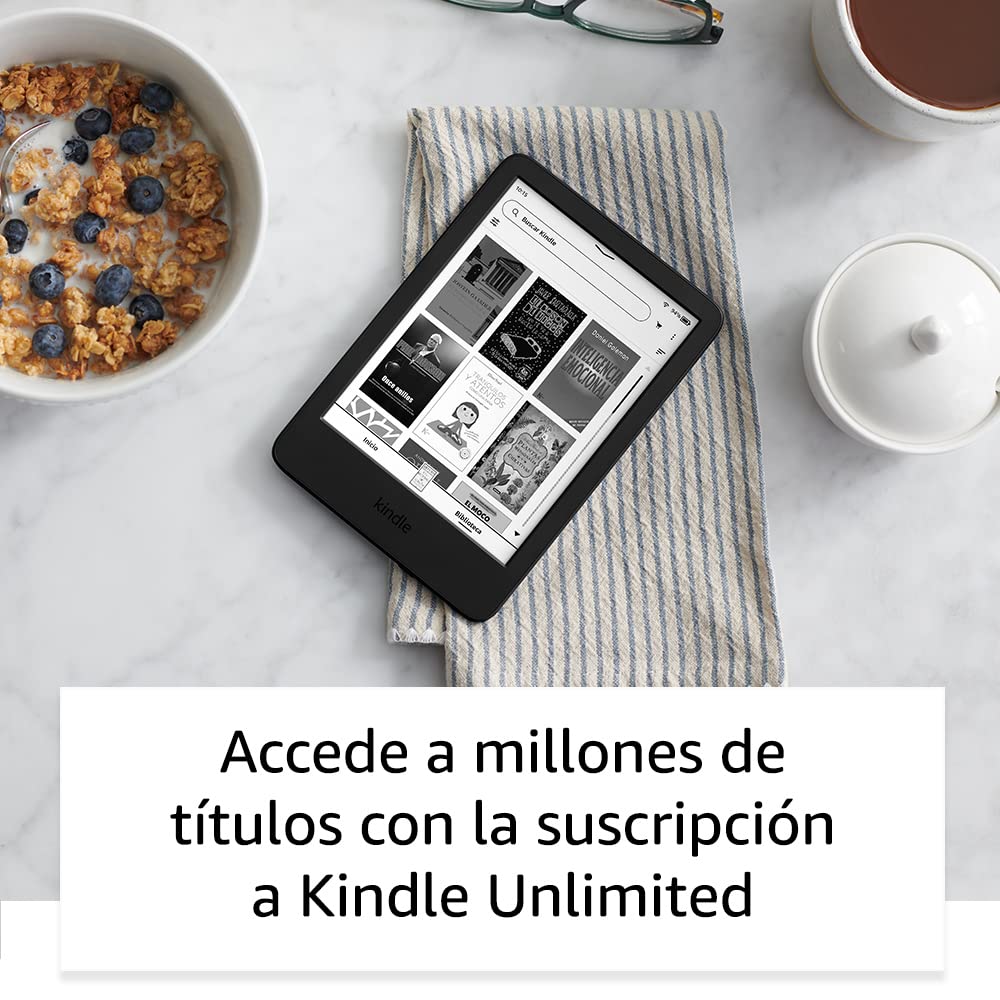 Kindle (modelo de 2022): ¡Descubre el placer de leer en cualquier lugar!