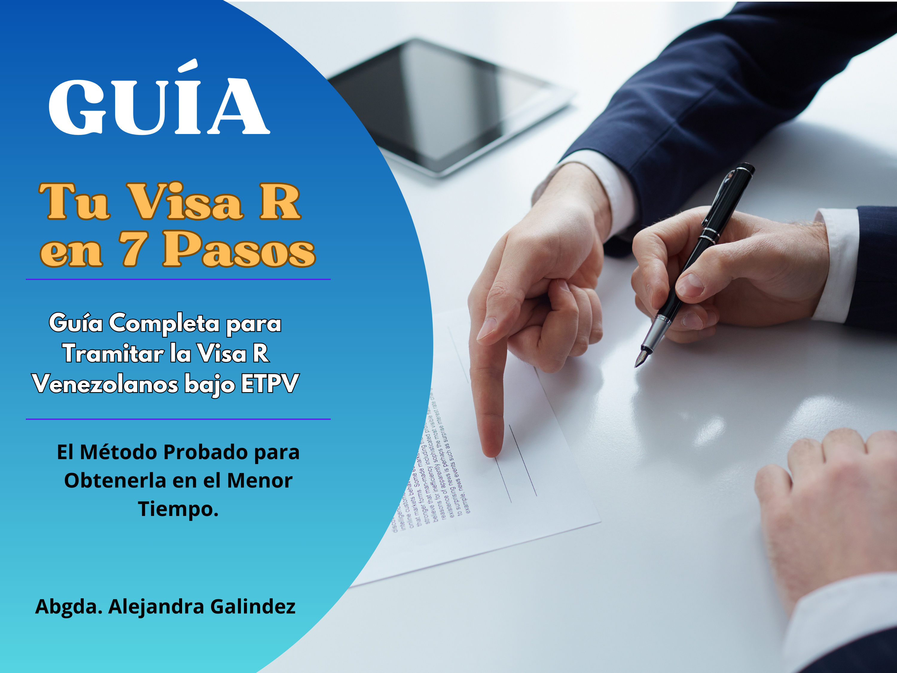Visa R Series Guía Completa para Tramitar la Visa R Venezolanos bajo ETPV – Rincón ...